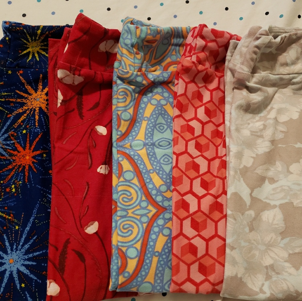 5 S/M Lularoe Kids Leggings
